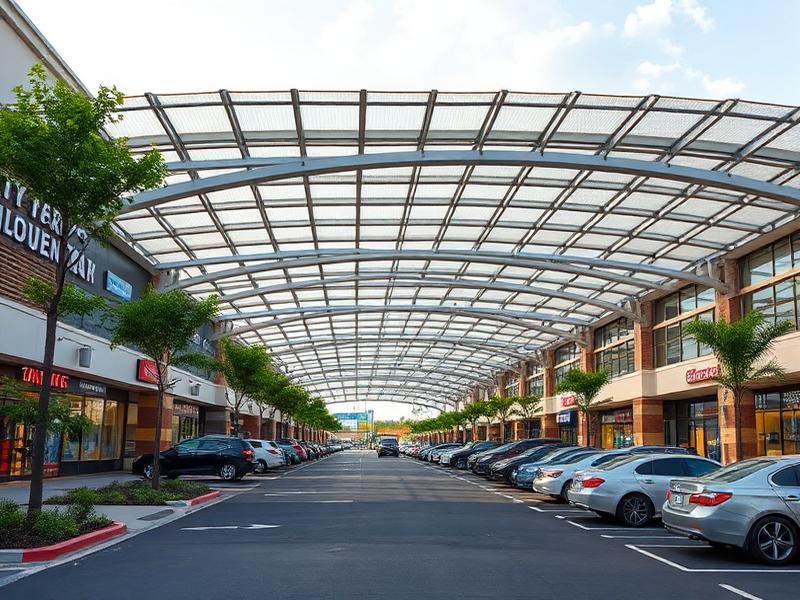 Shopping Center - Carport Solar